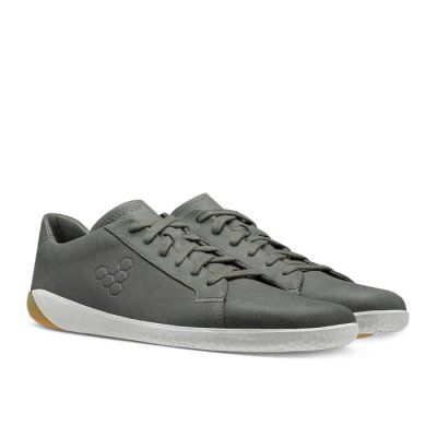 Chaussure Casual Vivobarefoot Geo Court II Homme - Grise WVN139504